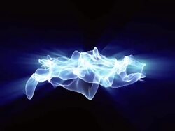 Blue Form Flow Stock Footage