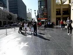 Scenes From Hollywood Boulevard, California Stock Footage