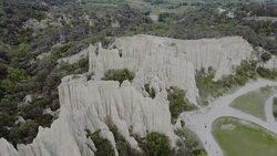 Les Orgues d'Ille sur Tet, Languedoc-Roussillon Stock Footage
