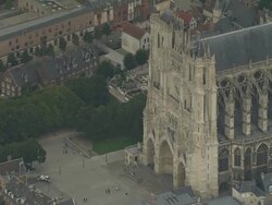 Amiens Cathedral Stock Footage