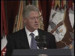 USA - Bill Clinton speech News Clip