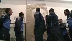 VOICED : Seleccion francesa en Uruguay News Clip