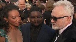 Red carpet fashion and interviews from the Oscars 2018 News Clip