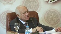 Arab League comments on breakdown on Middle East peace talks News Clip