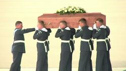 CLEAN : Tunisia attacks: Coffins of eight more victims arrive back in UK News Clip