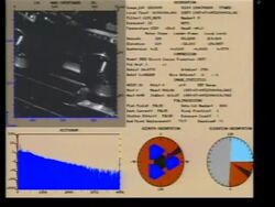 USA: CALIFORNIA: 1ST COLOUR PICTURES FROM MARS ARRIVE News Clip