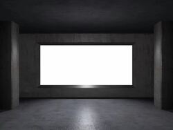 Cement Room Stock Footage