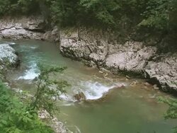 Kurdjips river PAL Stock Footage