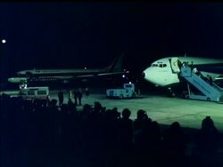 VIETNAM REFUGEES ARRIVE News Clip