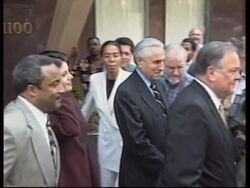 USA: MONICA LEWINSKY SWAPS WILLIAM GINSBURG FOR NEW LEGAL TEAM News Clip