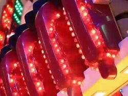 abstract lights closeup Stock Footage