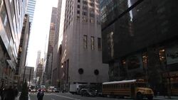 Exterior shots of Sony's headquarters in New York News Clip