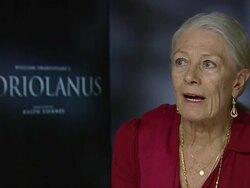 INTERVIEW: Vanessa Redgrave on the differences of acting Shakespeare on stage to screen at the Coriolanus Interviews: 61st Berlin International Film Festival at Berlin . (Footage by WireImage Video/Getty Images Entertainment Video) Stock Footage