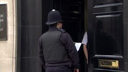 Police at scene of Hatton Garden Jewelry Heist News Clip