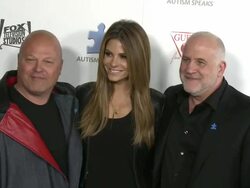 Michael Chiklis, Maria Menounos at Autism Speaks 3rd Annual 'Blue Jean Ball' in Hollywood, CA, on 10/24/2013. (Footage by WireImage Video/Getty Images) Stock Footage