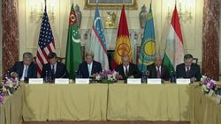 US, Central Asia States Talk Terror, Environment News Clip