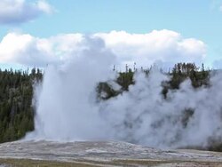 Old Faithful Geyser-PAL Stock Footage