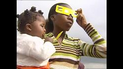 People watching an eclipse in Kruger National Park News Clip