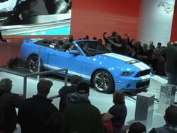 2012 Ford Mustang Shelby GT500 Stock Footage