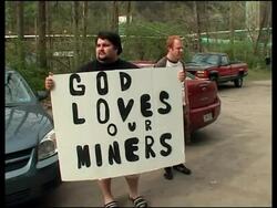 Rising gas levels force rescue team to leave mine, presser News Clip