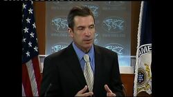 4:3 US State Dept on Iran, Syria and Pakistan News Clip