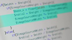 HD : Computer Coding Stock Footage