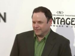 Jason Alexander at The Book Of Mormon Los Angeles Opening Night Stock Footage
