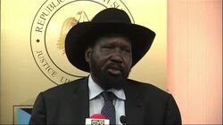 President Kiir calls on people in UN camps to return to their homes, as more cities recaptured from rebels News Clip