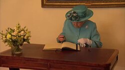 The Queen Visits the Royal Society of Edinburgh News Clip