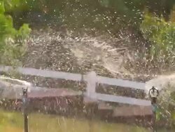Sprinkler (Super Slow Motion) Stock Footage