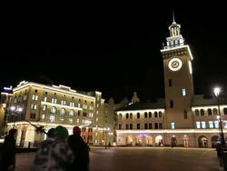 General Views Of Sochi Location for 2014 Winter Olympics Stock Footage