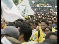 Demonstration against crackdown on Indonesians in Australia News Clip