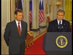 Bush chooses conservative appeal judge to replace retiree News Clip