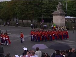 Sarkozy at Arc de Triomphe for Bastille Day, airshow, parade News Clip