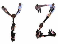 Alphabet Y-Z + '!' '?' Stock Footage