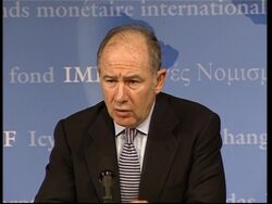 First news conference by new IMF chief News Clip