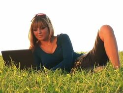 HD: Working In Nature Stock Footage