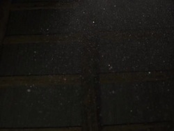 Light beam through the window Stock Footage