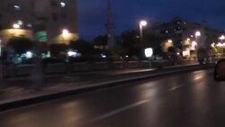 Curfew takes affect on the streets of Egypt's second city News Clip