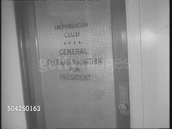 General Douglas MacArthur For President Club News Clip