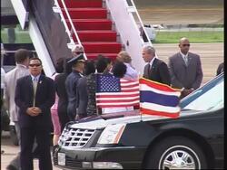 US President heads for Beijing after speech critical of China Instructional Video