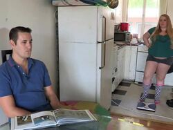 BBW Wants To Be As Fat As Possible Stock Footage