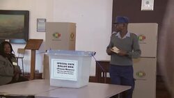 Zimbabwe's police cast their ballots ahead of presidential elections News Clip