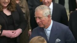 Prince Charles Talking With Exhibitors News Clip