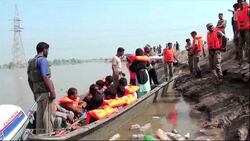 Soldiers come to the rescue of villagers stranded by floods News Clip