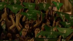 Women in Brazil and Chile march to support legalising abortion Instructional Video