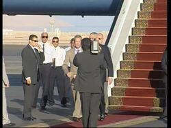 Powell and Palestinian PM arrive News Clip