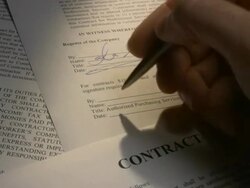 contract series Stock Footage