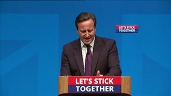 Cameron makes impassioned plea for Scots to vote "No" in referendum News Clip