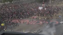 CLEAN : Protest a year after death of Chile Mapuche activist News Clip